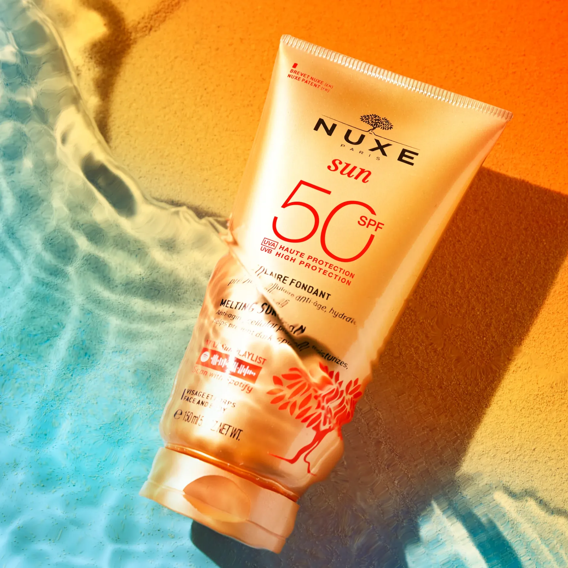 Online NUXE Latte solare fondente alta protezione SPF50 viso e corpo